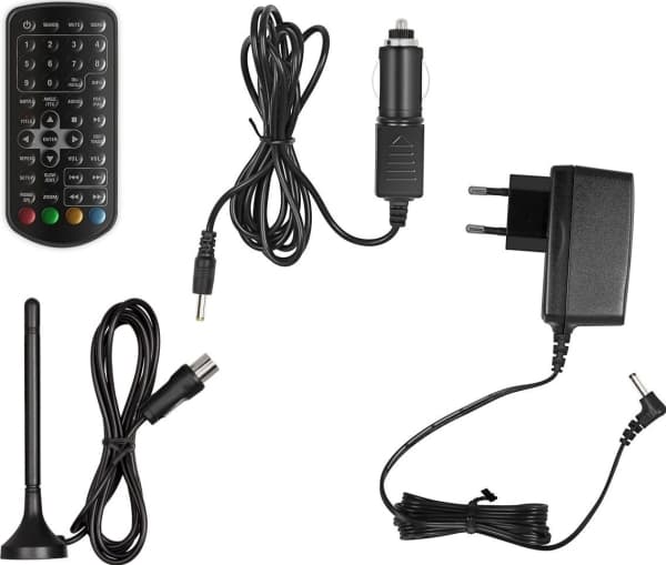 Sencor SPV 7926T, Bærbar DVD-spiller, Konvertibel, Sort, CD-lyd, CD-video, DVD-lyd, DVD-Video, MP3, CD, CD-R, CD-RW, DVD+R, DVD+RW, DVD-R, DVD-RW, DV
