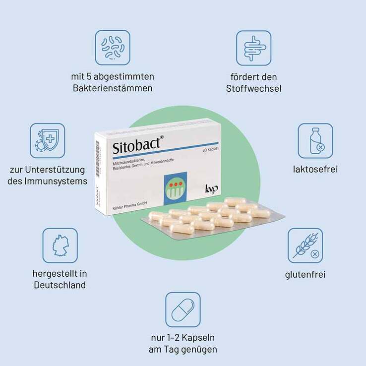 Sitobact Kapseln, 30 St