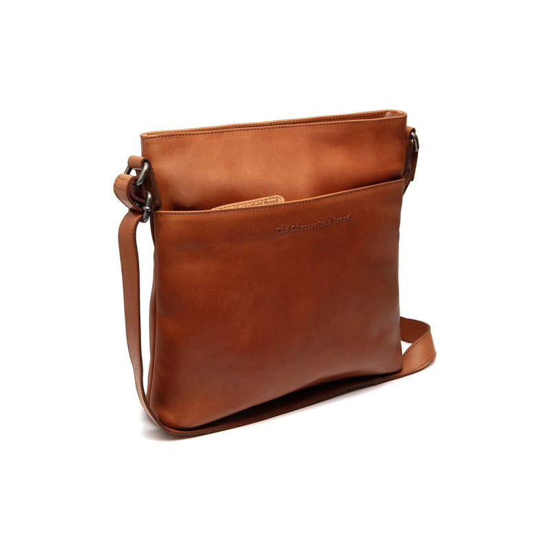 Chesterfield Brand Lunton Schoudertas Cognac