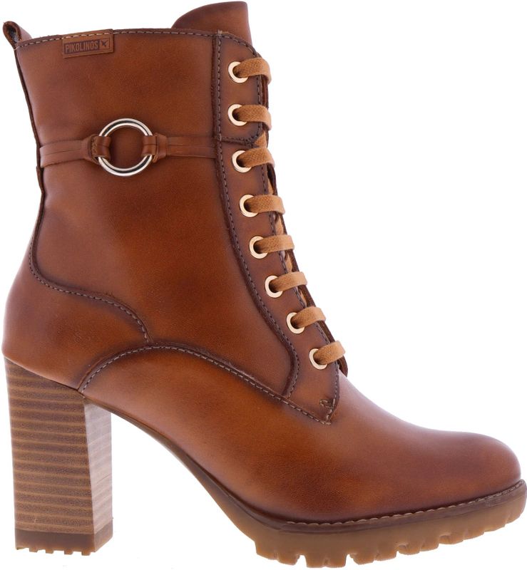 Pikolinos Dames Laarzen | Cognac | Leer | W7M-8563 | 58510C232 | Gaborshoes