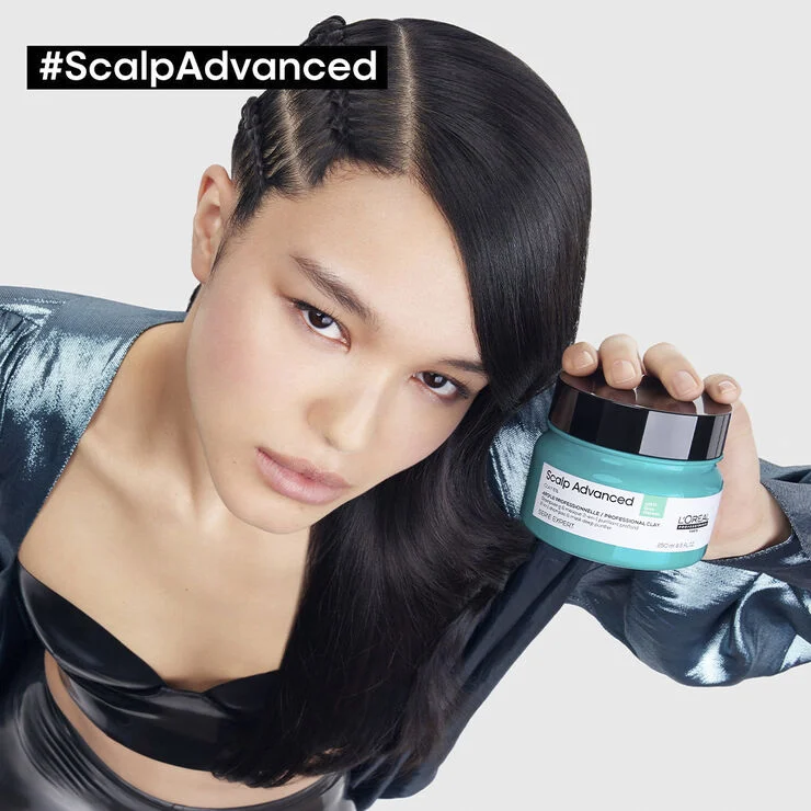 L'Oréal Professionnel Scalp Advanced Anti-Oiliness 2-in-1 Deep Purifier Clay
