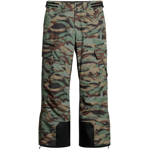 Pantalon de ski SUPERDRY SKI ULTIMATE RESCUE TROUSERS WOODLAND GREEN CAMO