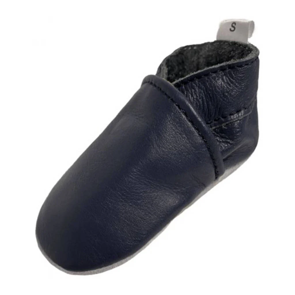 Babysteps leren babyslofjes blauw