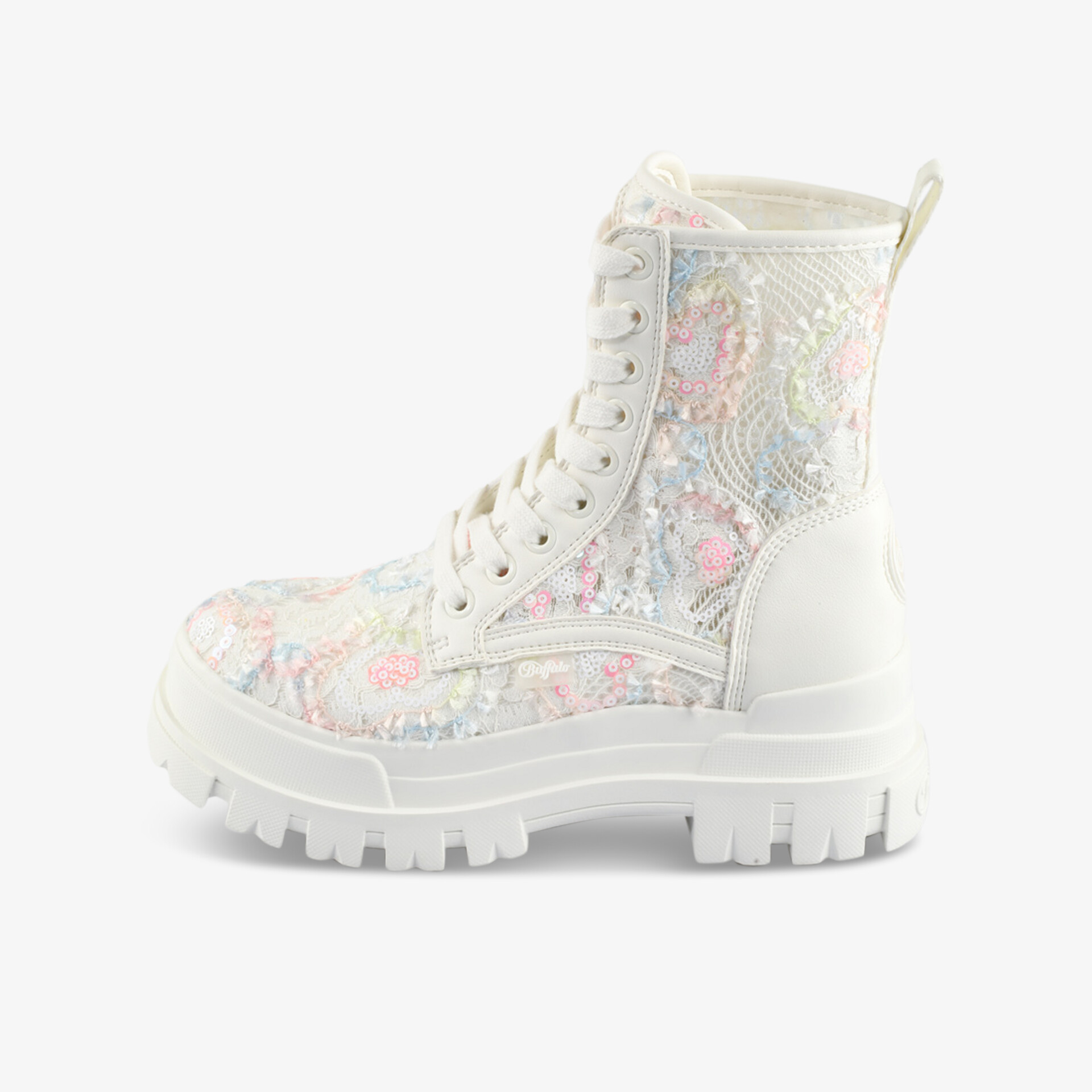 Buffalo Aspha RLD Bloom Damen Schnürstiefeletten mehrfarbig