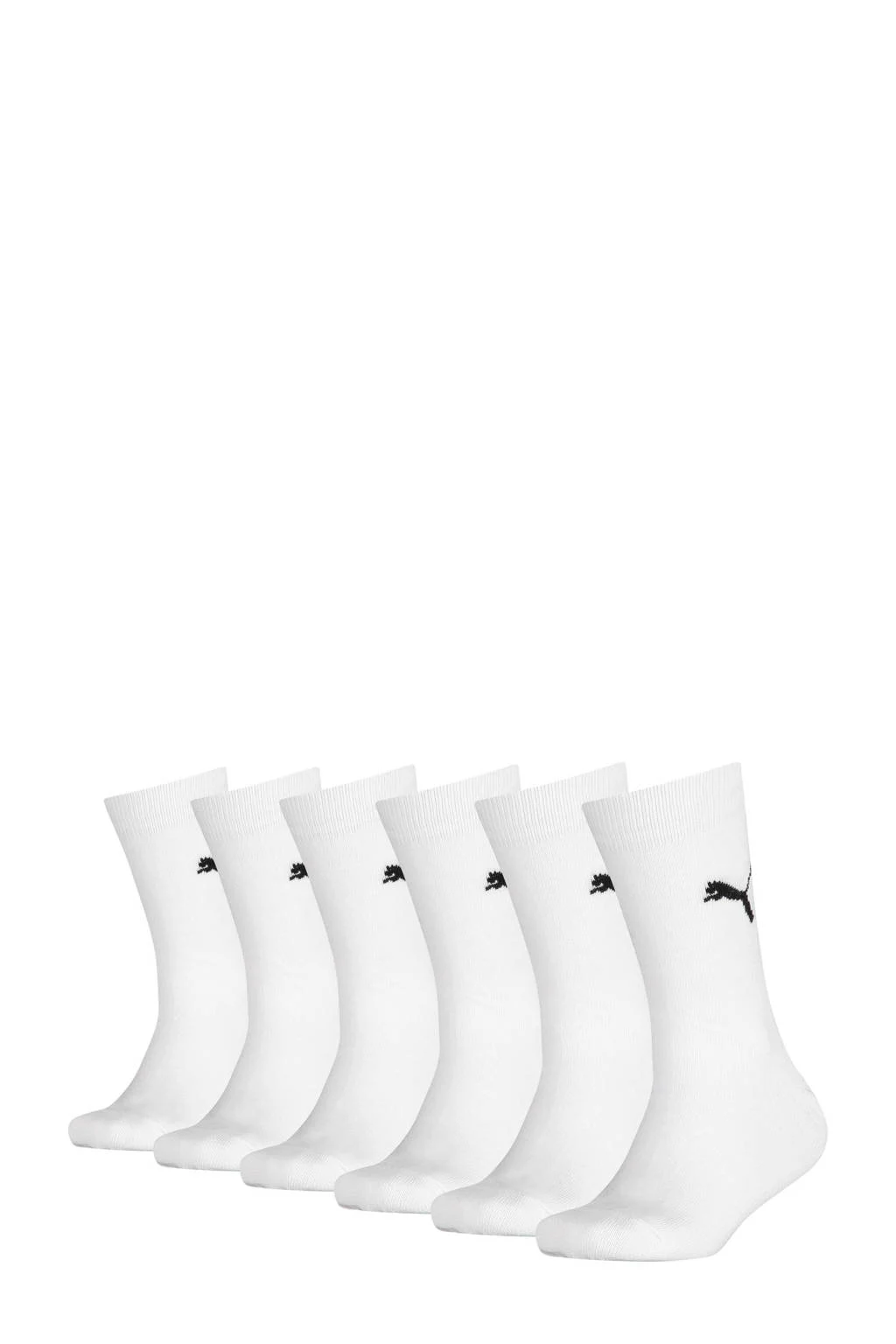 Puma sokken - set van 6 wit