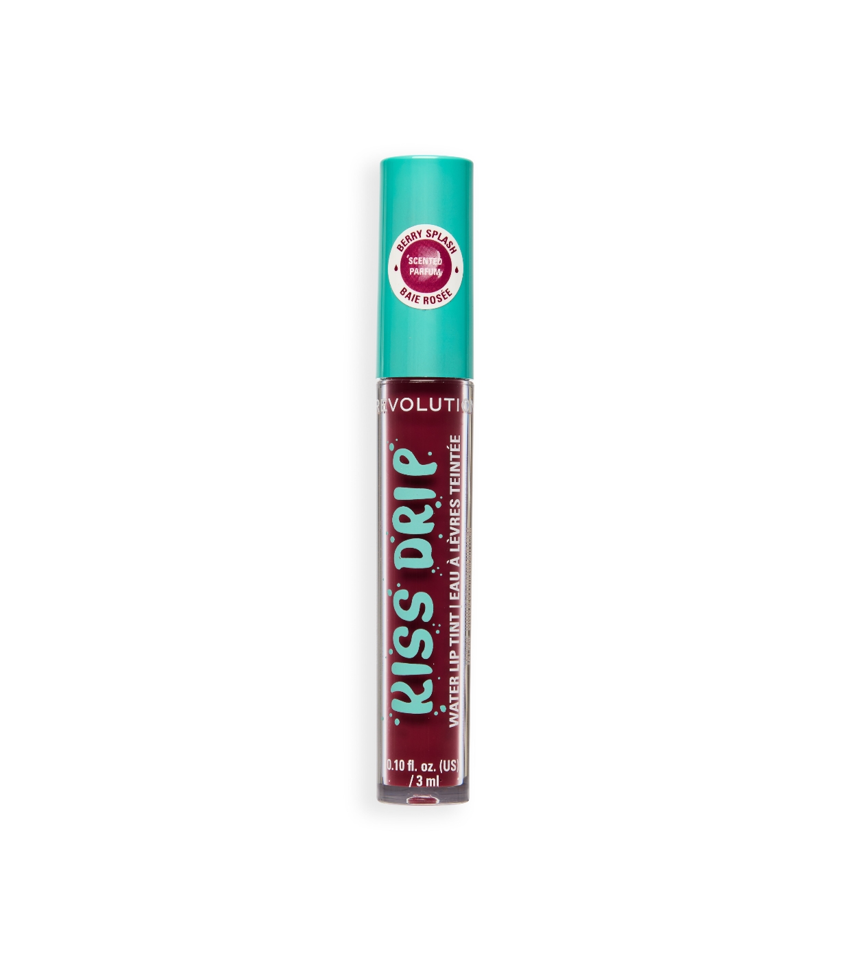 Makeup Revolution - Lip Tint Kiss Drip Water - Berry Splash