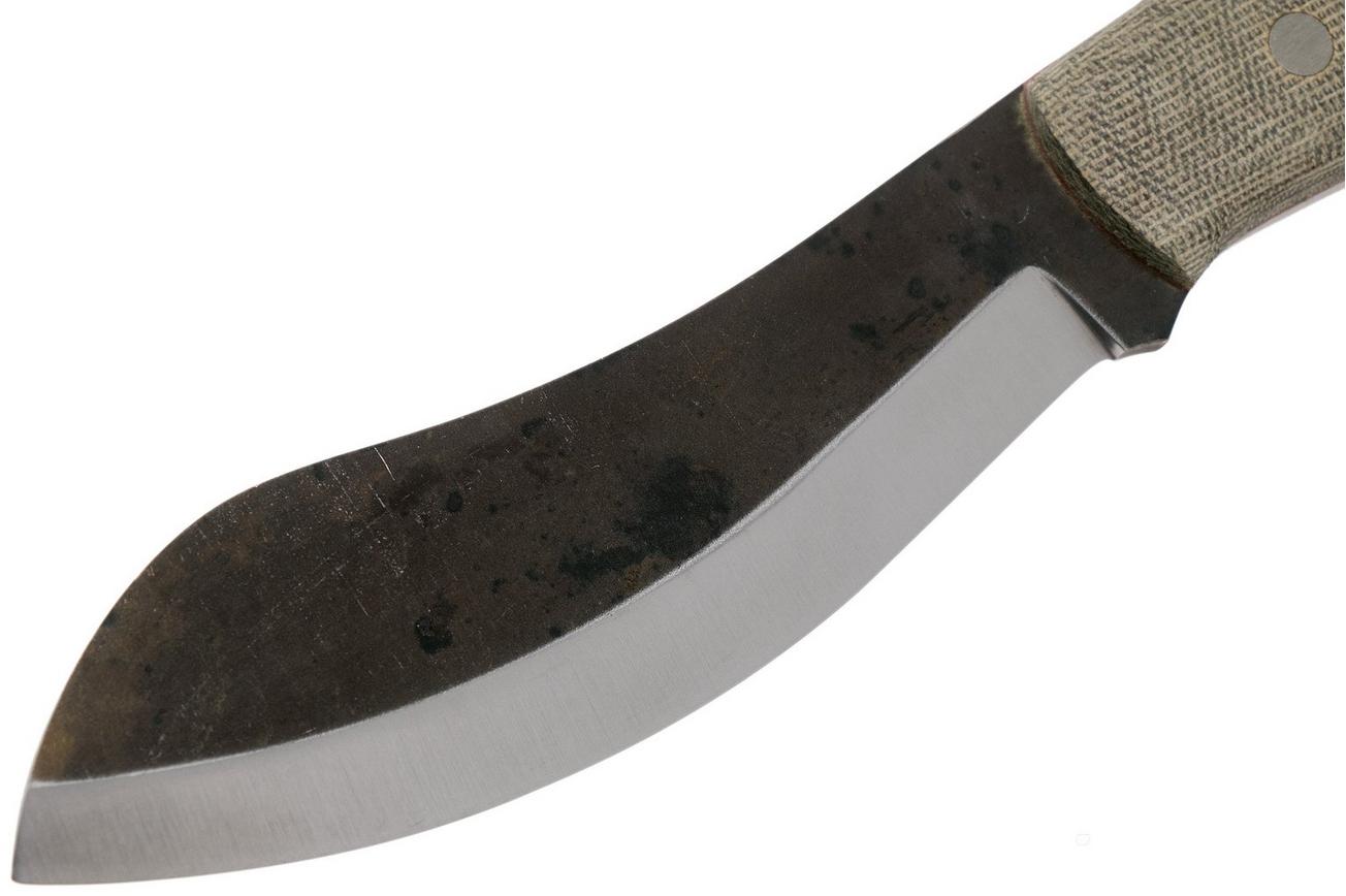 Brisa Nessmuk 125 Green Canvas Micarta 32088 outdoormes