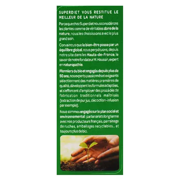 Superdiet Acerola Orgânica 500 mg, 24 comprimidos + 12 comprimidos grátis