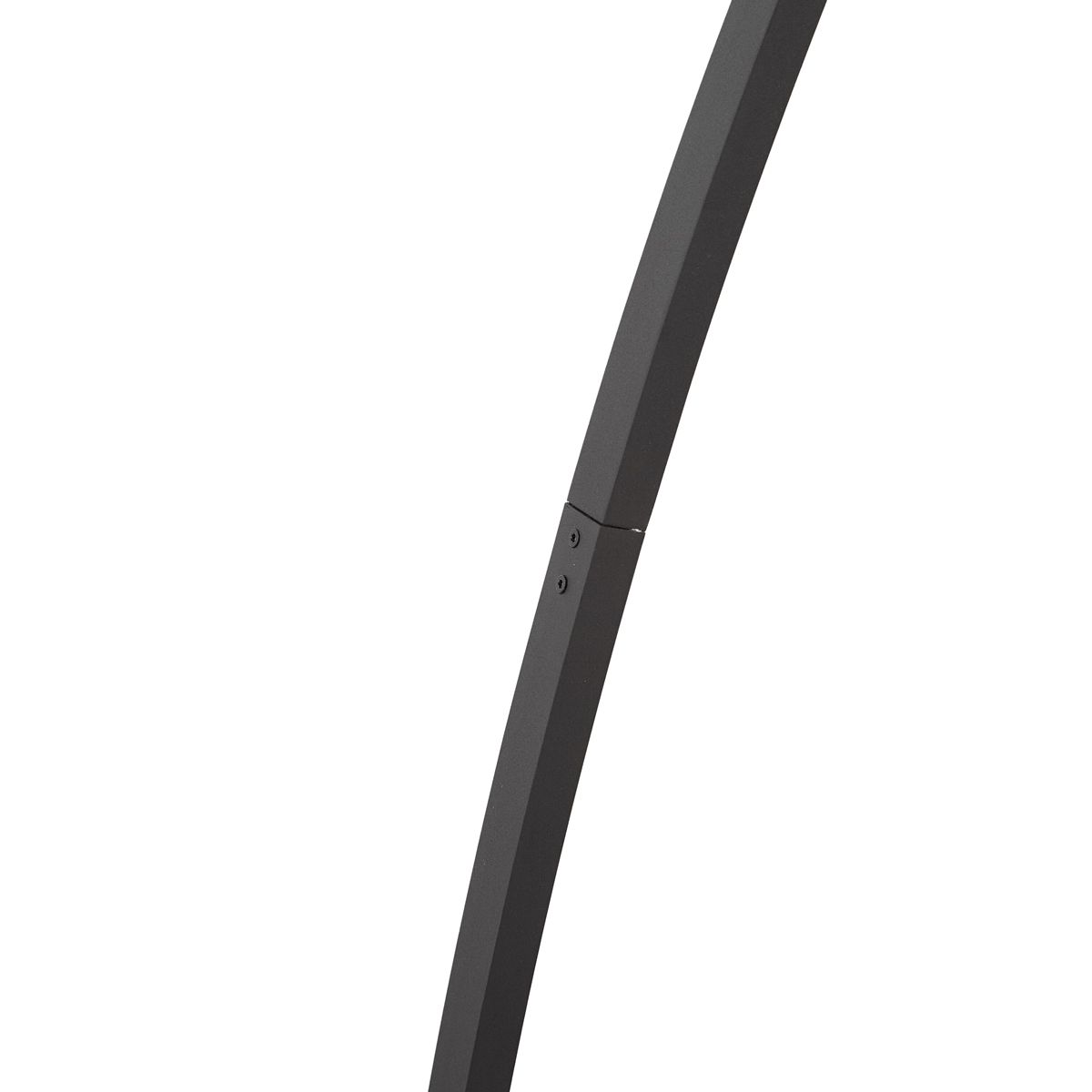 Moderne booglamp zwart incl. LED met touch dimmer - Arlow