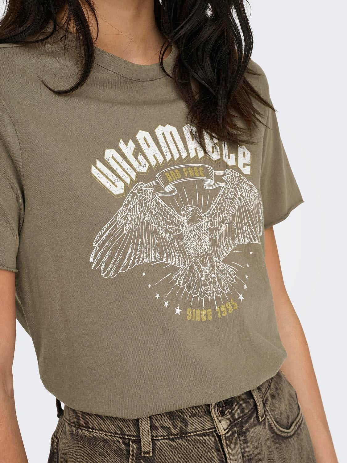 ONLLUCY T-shirt Walnut