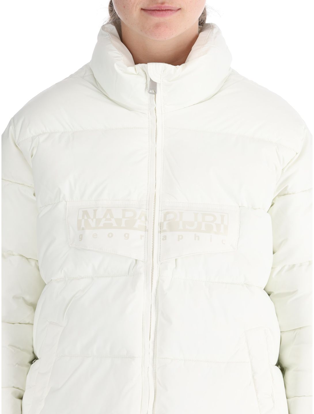 Puffer open W ski-jas dames