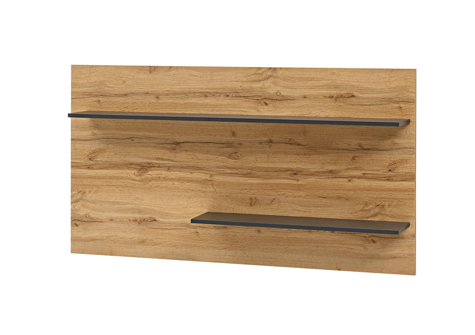 Wandpaneel City Anthrazit/Wotan Eiche Dekor 155x80x20 cm