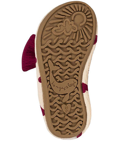 Konges Sløjd Badeschuhe - Bowie - UV50+ - Coeur Sangria