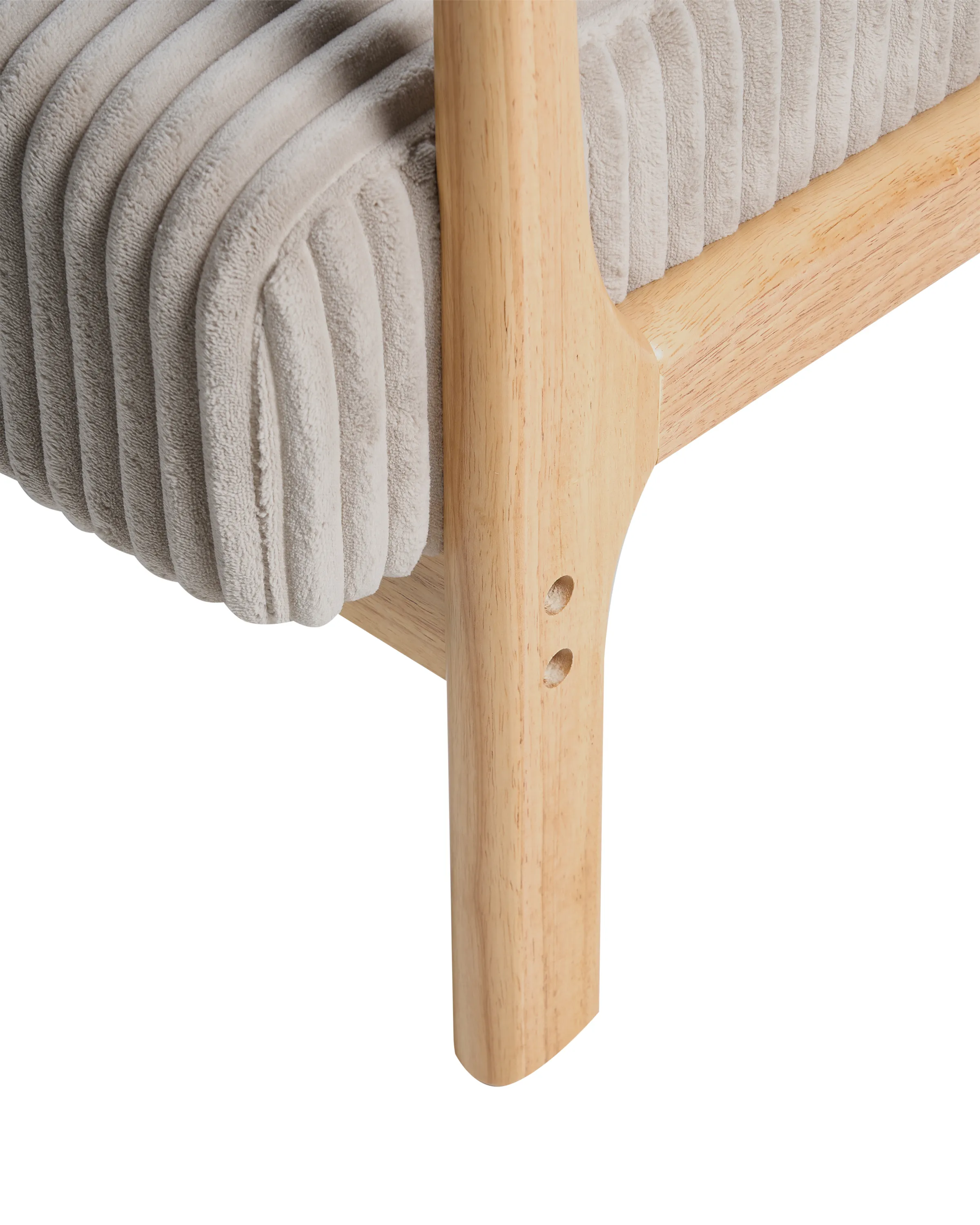 Fauteuil SORSELE Corduroy Beige