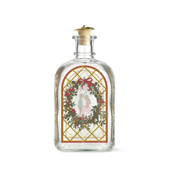 Holmegaard - Christmas Weihnachtsflasche 2025, 73 cl, multicolor