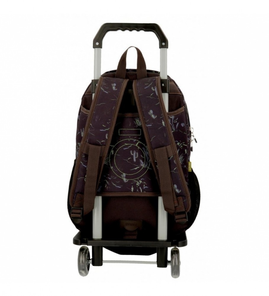 Mochila com Rodinhas Enso West Preta