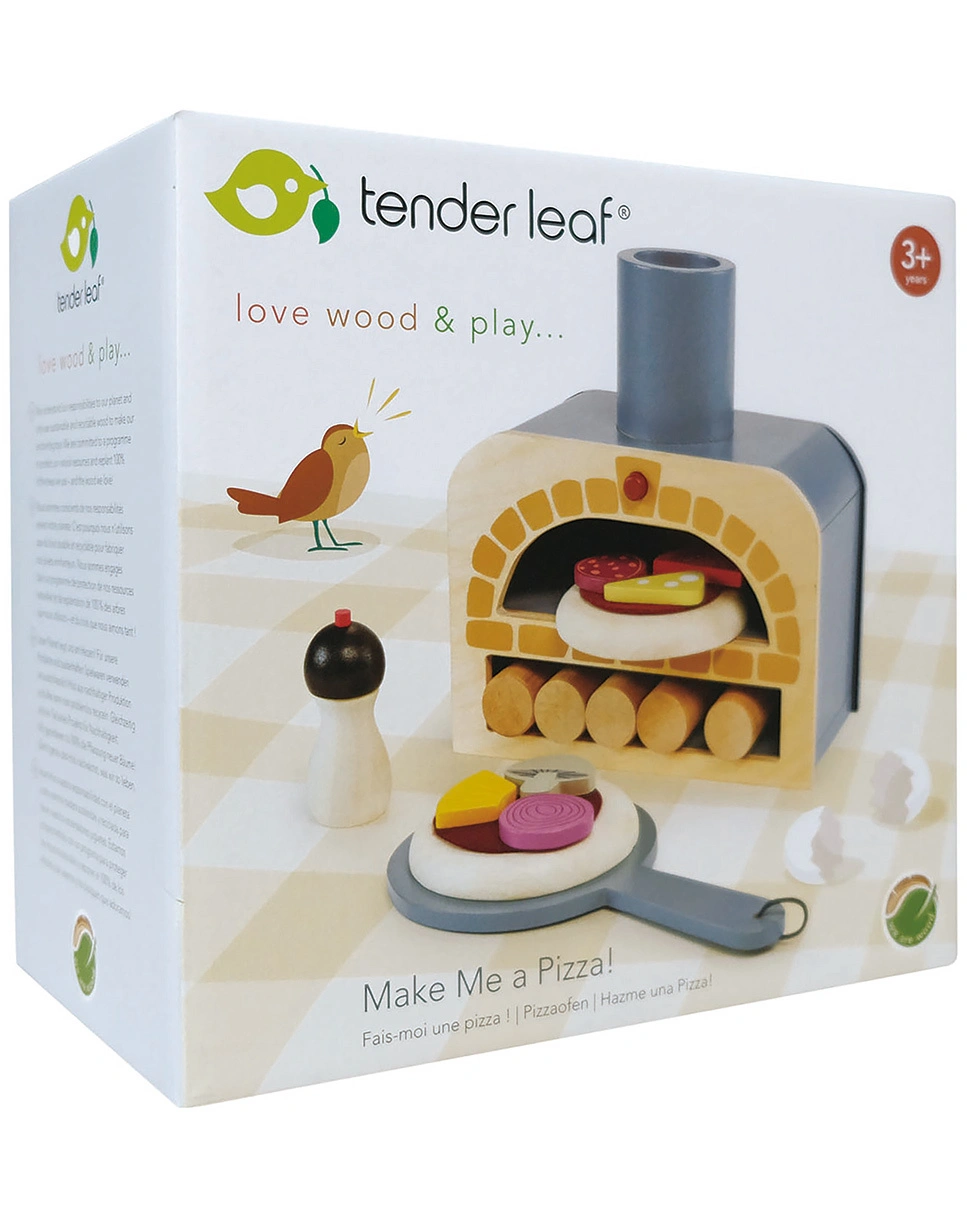 Spielset PIZZAOFEN aus Holz