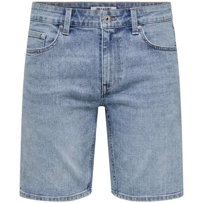 Only & Sons Weft Box Pim Denim Short Heren
