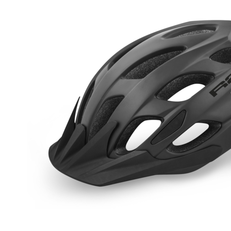 R2 Cliff Black fietshelm - Maat M