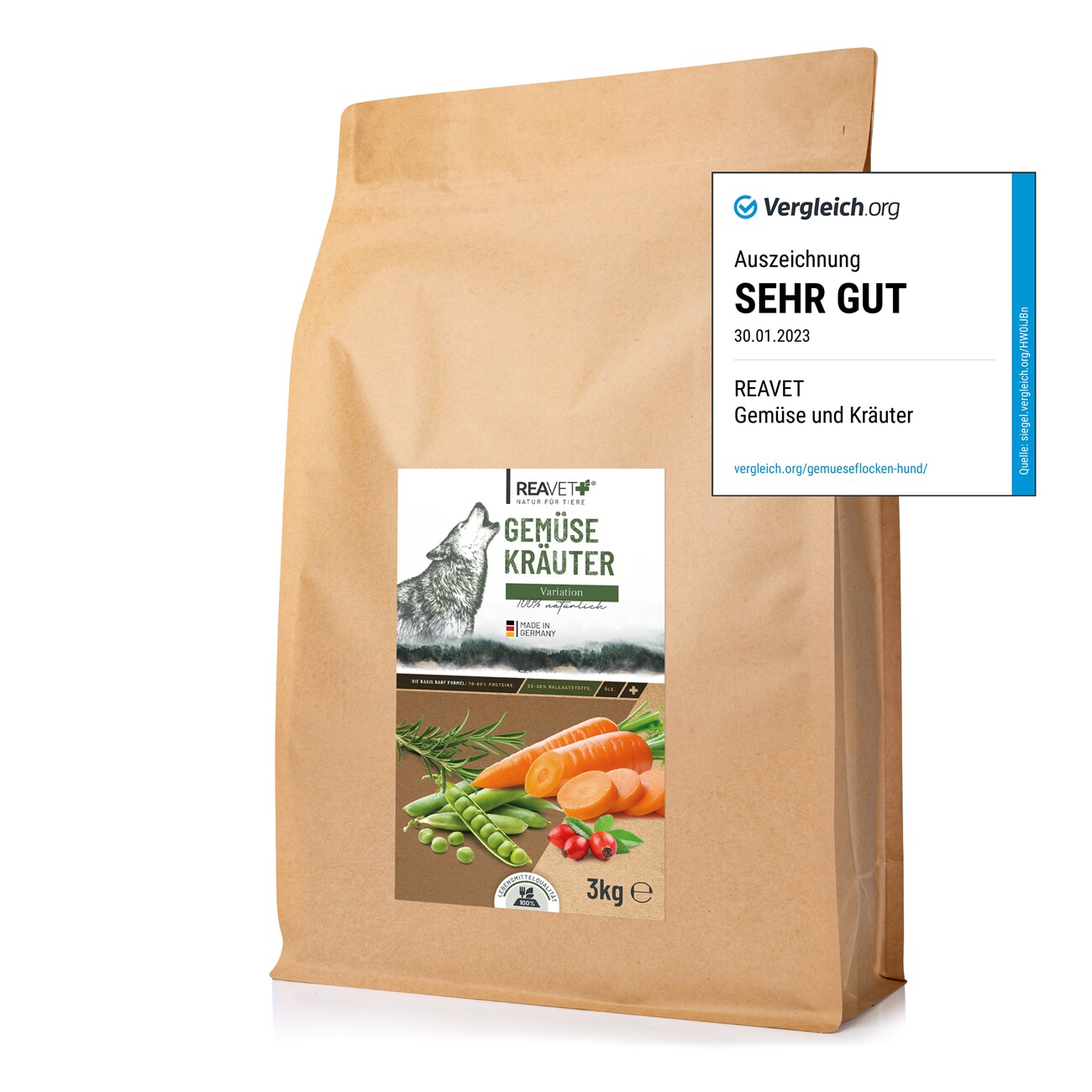 REAVET Gemüse Kräuter Variation - Barfzusatz 3kg
