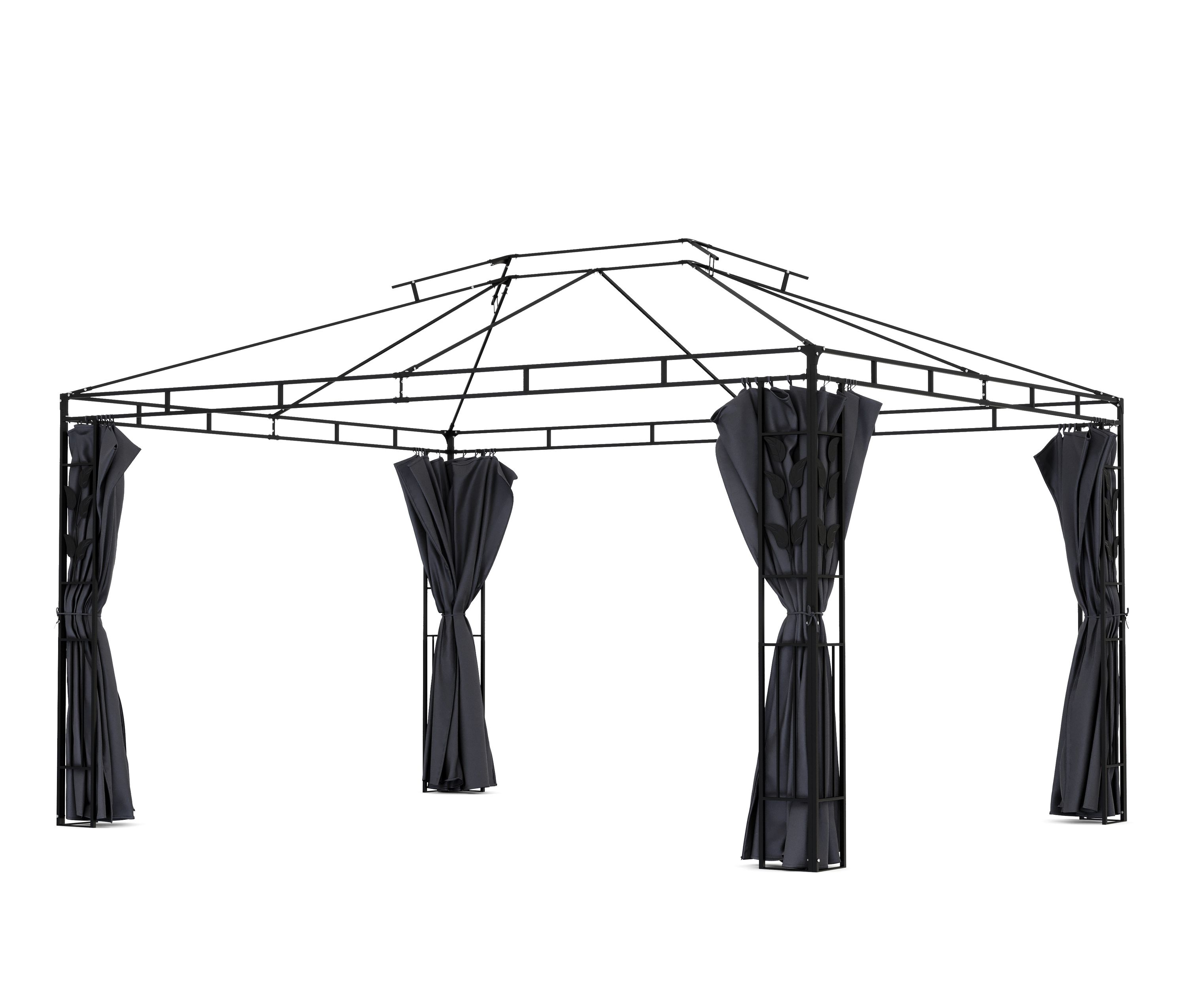 Seitenwände Gartenpavillon ZEN anthrazit