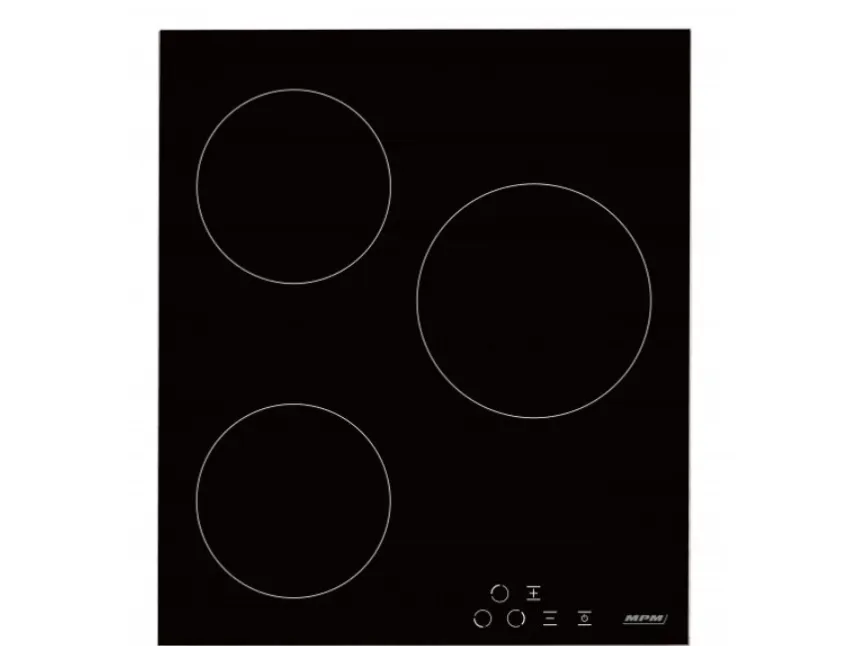Vitrokeramisk kogeplade MPM-45-VCB-21, sort, 45 cm