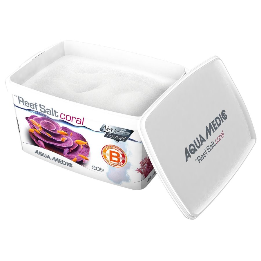 Balde de sal para recife AQUAMEDIC CORAL 20kg