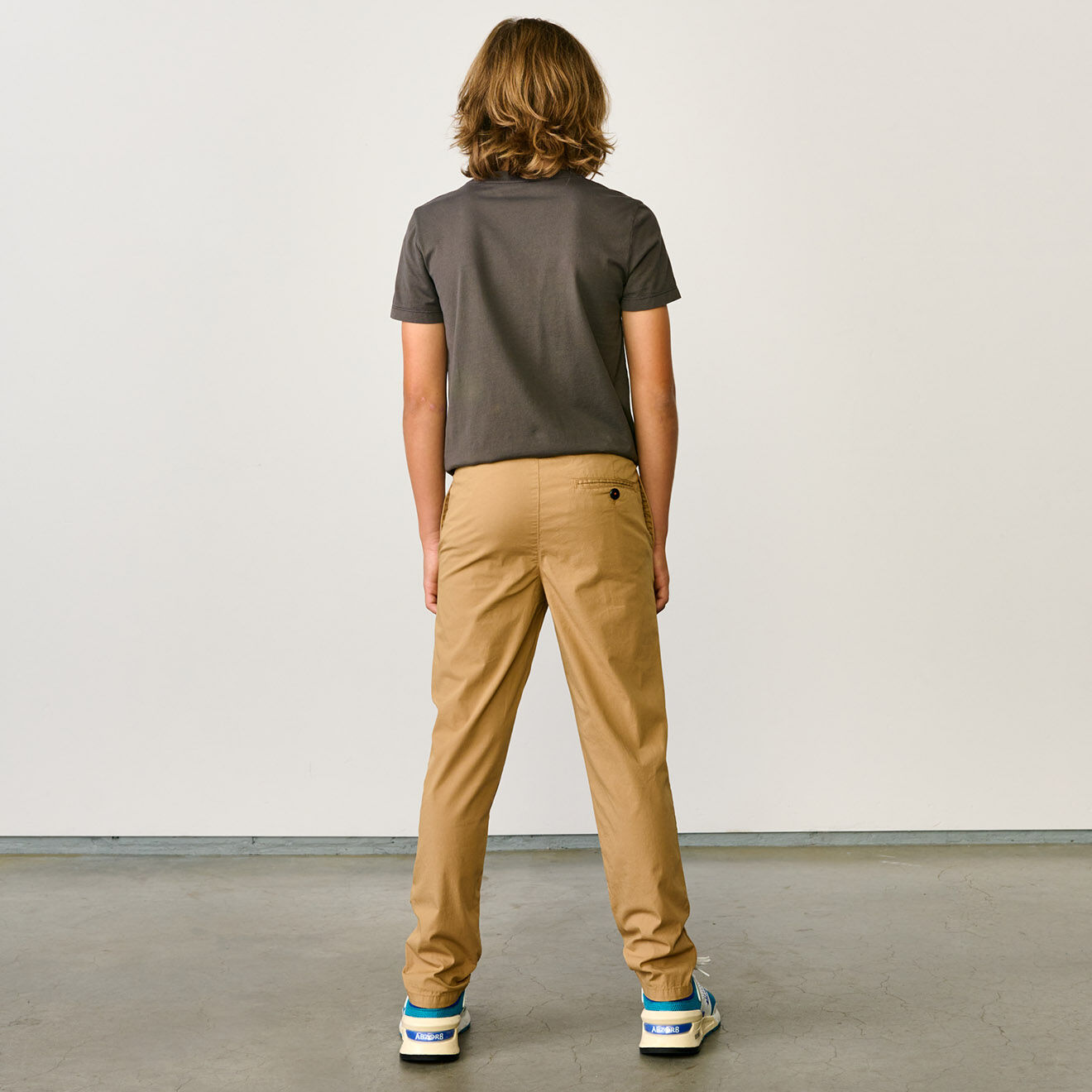 Bellerose Pantalon en Toile de Coton Pharel camel