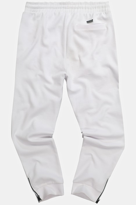 JAY-PI Sweathose, Tennis, Elastikbund, Zipper am Saum, Modern Fit