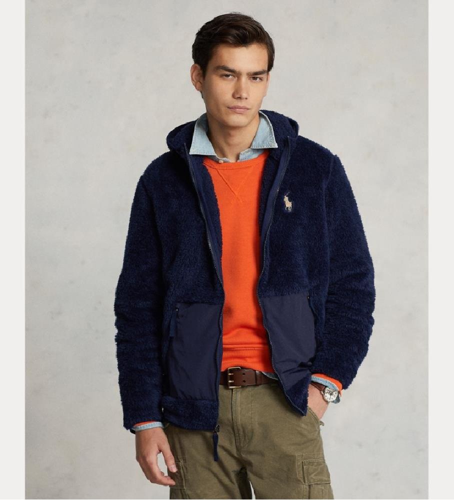 Ralph Lauren Sudadera Polar marinha