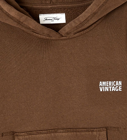 American Vintage H?ttetr?je - Capuche - Marron Glace Vintage