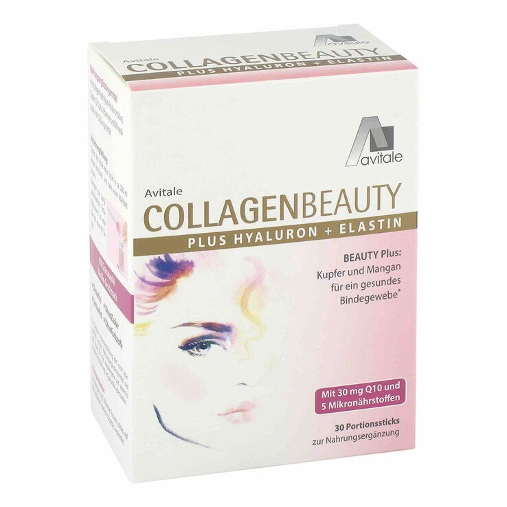 Collagenbeauty plus Hyaluron + Elastin Sticks, 30 St