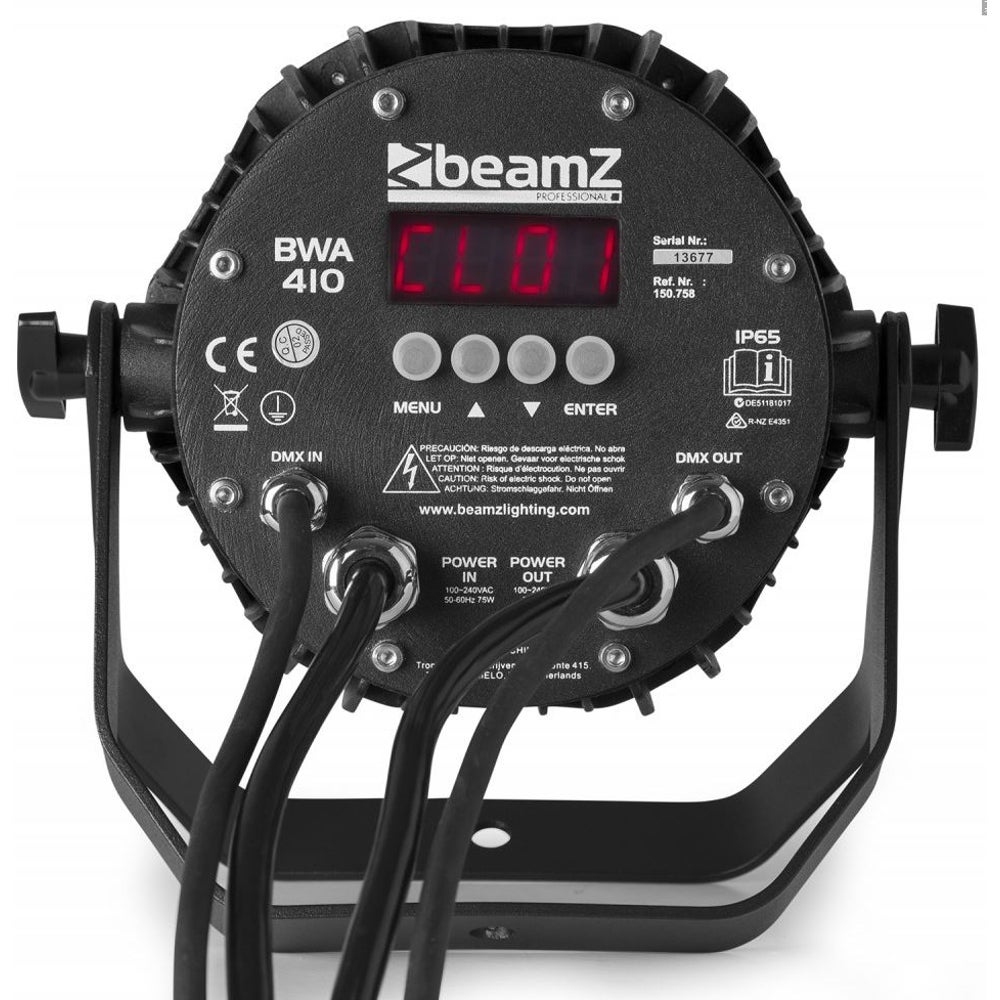 BeamZ Pro BWA410 IP65 LED multi-par