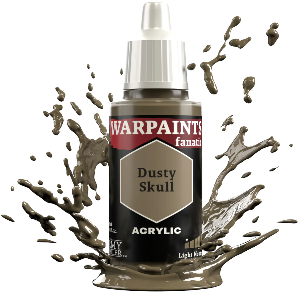 The Army Painter  Warpaints Fanatic: Light Neutrals, Dusty Skull (18 ml)    Sanfte Töne für subtile Eleganz