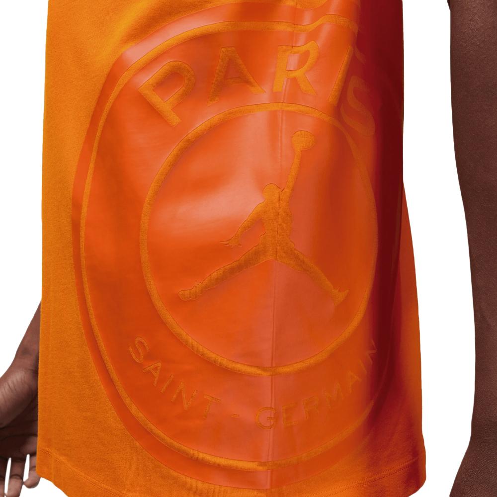 Nike T-shirt Orange Homme Nike Jordan PSG