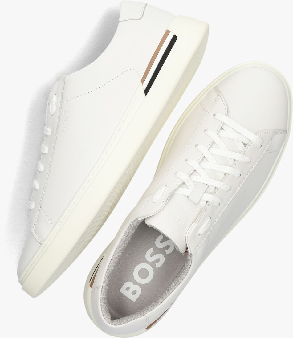 BOSS witte boss lage sneakers clint tenn
