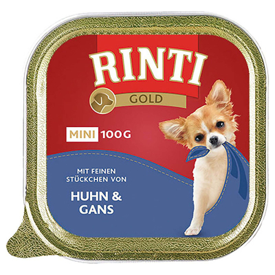 Rinti Gold Mini mit Huhn & Gans 100g