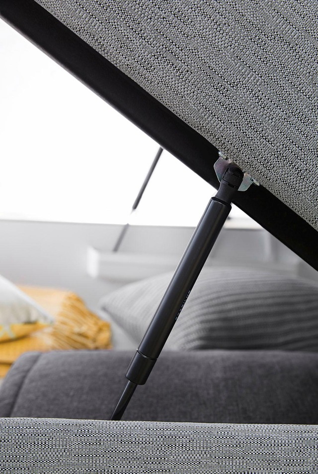 Jockenhöfer Gruppe Boxspringbett »Eve« mit Bettkasten, Topper und Zierkissen