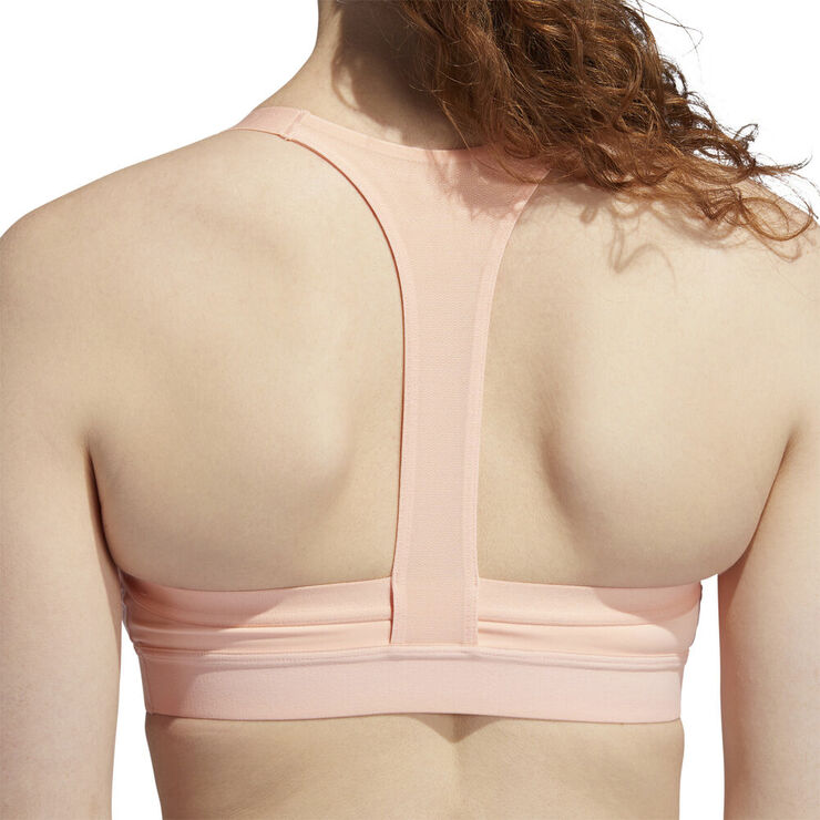 adidas All Me 3-Stripes Bra Pink