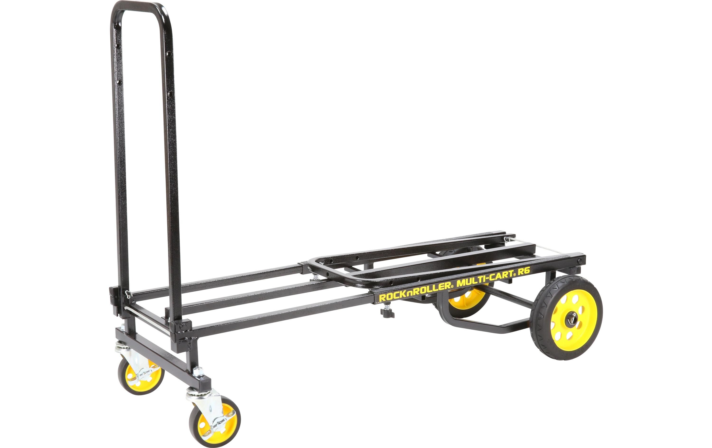 Multifunktionswagen R6RT Tragkraft 226 kg<br>Faltbarer 8-in-1-Multifunktionswagen
