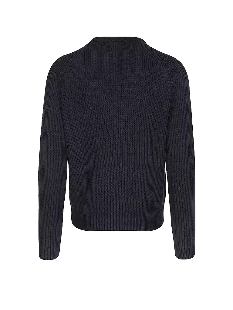 JACK & JONES Pullover JJPANNEL dunkelblau