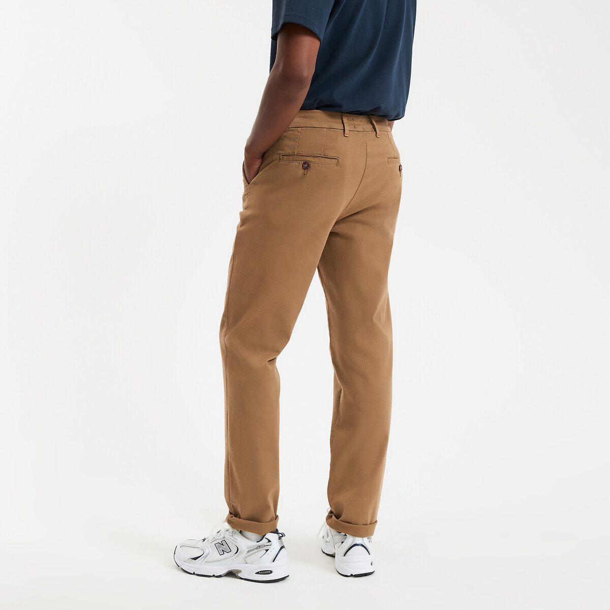 COLEÇÕES LA REDOUTE<br>Cuecas chino regulares, Assinatura FRANÇOIS