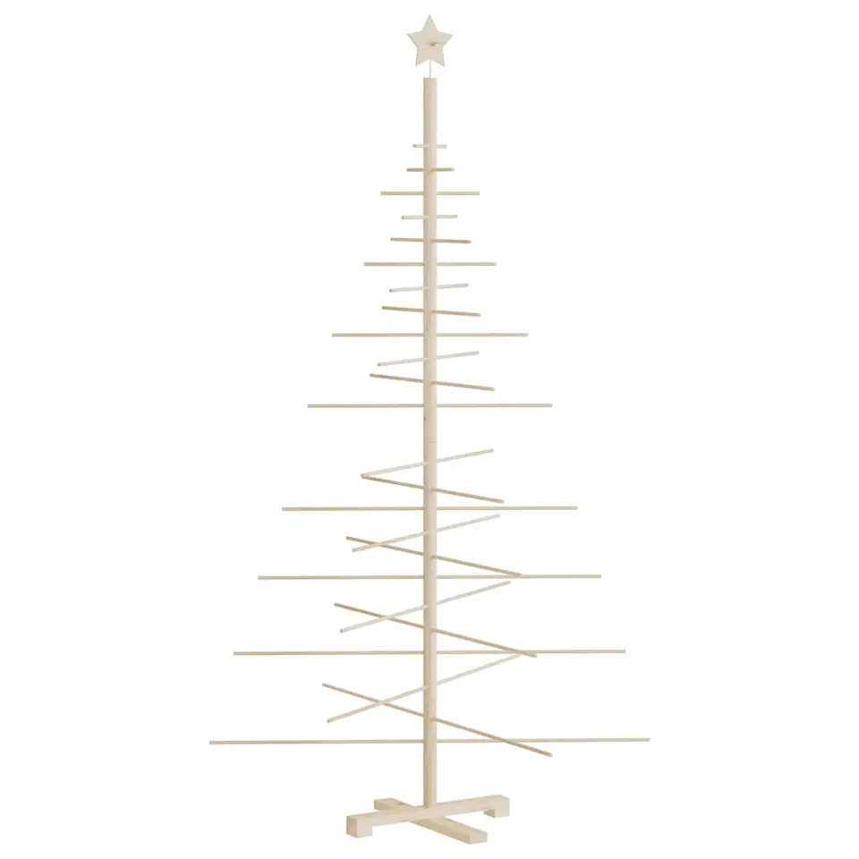 vidaXL - Kunstkerstboom - Bruin - 180 cm