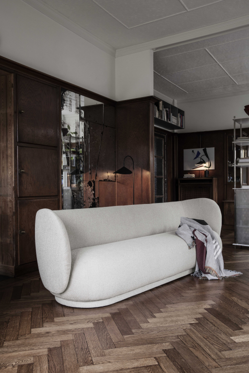 Ferm Living Arum vloerlamp zwart