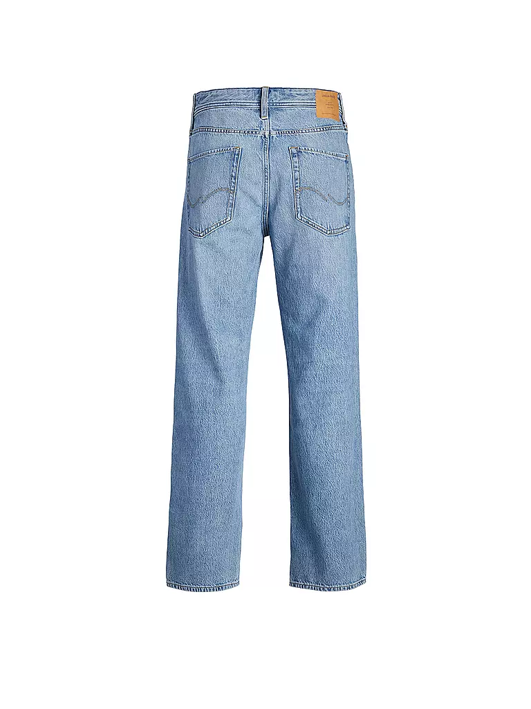 JACK & JONES Jeans Baggy Fit JJIEDDIE JJORIGINAL blau