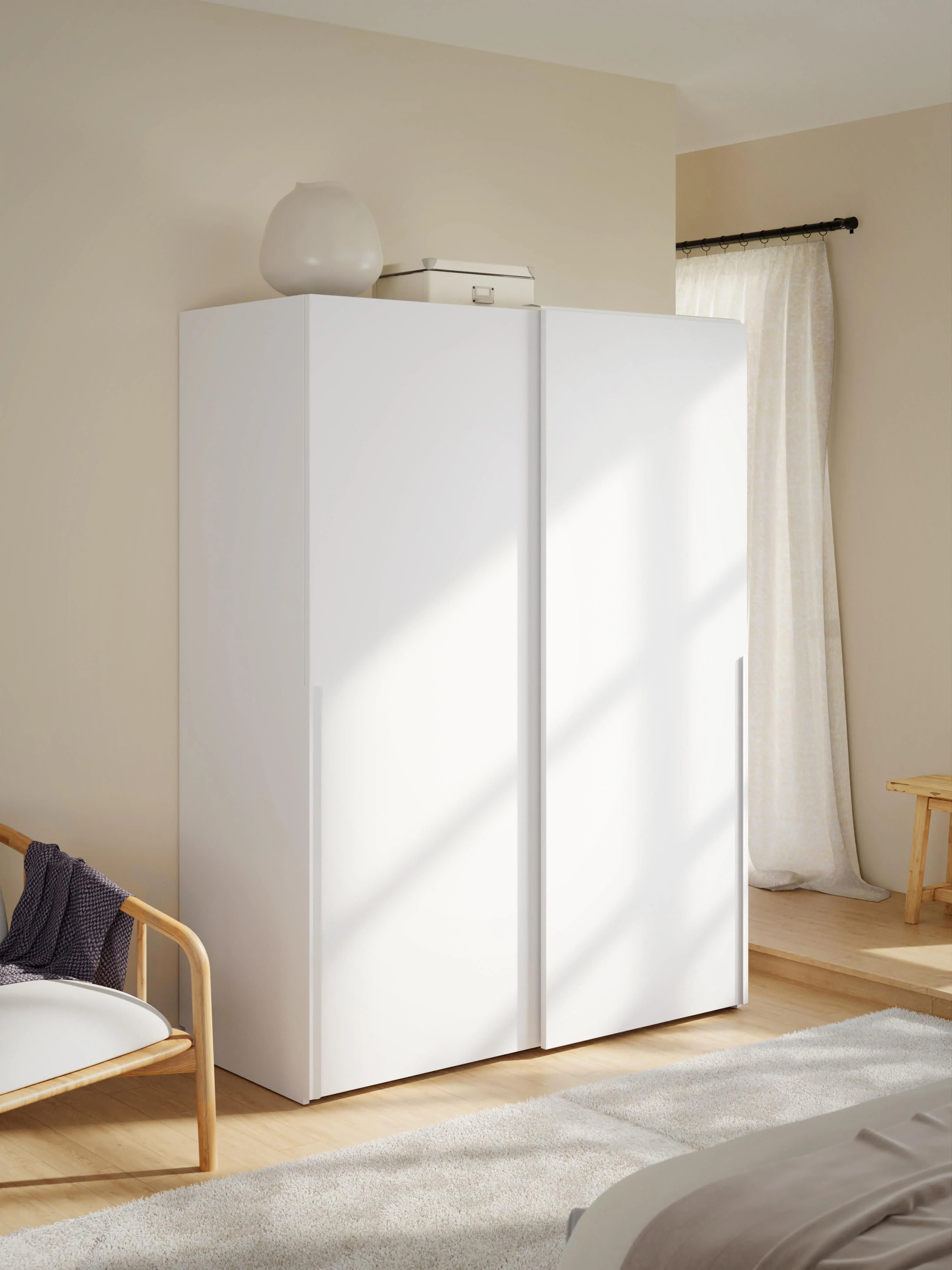 Modulaire schuifdeurkast Leon, 150 cm breed, diverse varianten