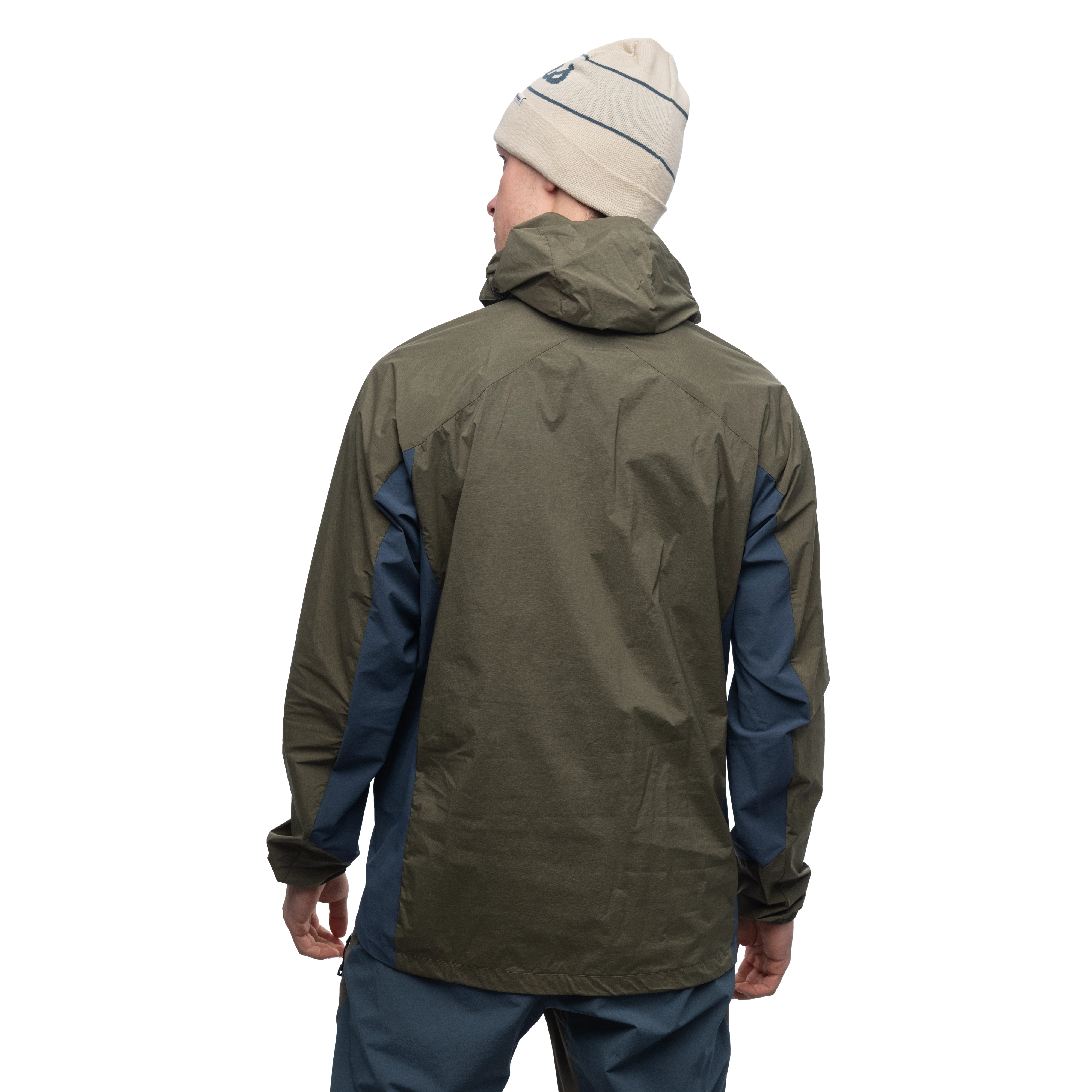 Rabot Lt Windbreaker Jacket Green Mud
