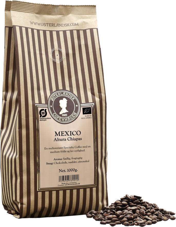 Østerlandsk 1889 Mexican Altura Chiapas Øko 1000g