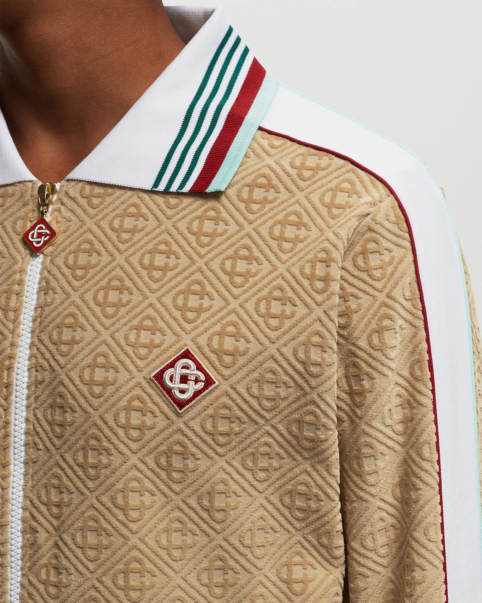 Casablanca MONOGRAM VELOUR JACKET