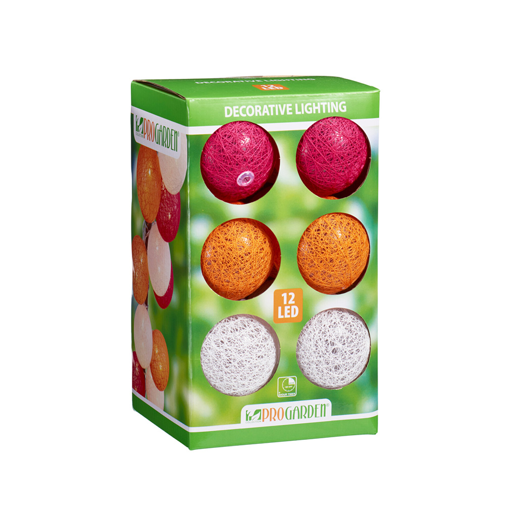 Guirlande colorée 12 LED